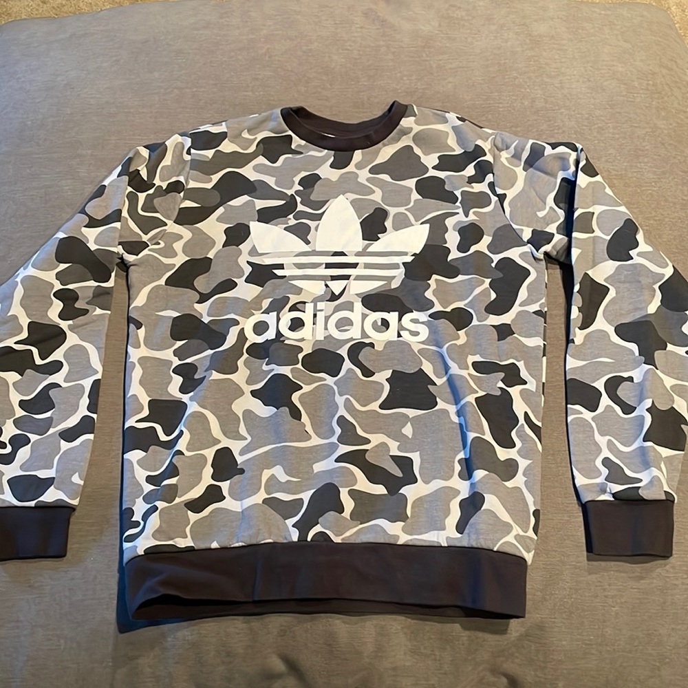 Black Camo Adidas Sweatshirt